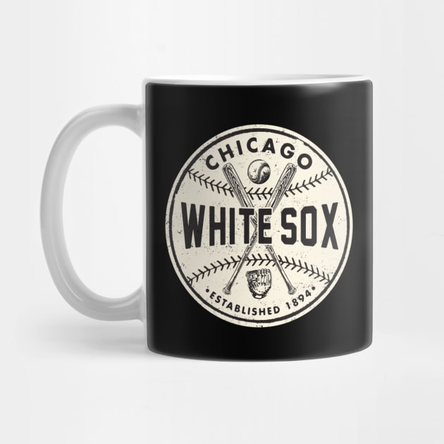 Vintage Chicago White Sox 2 by Buck Tee by Buck Tee